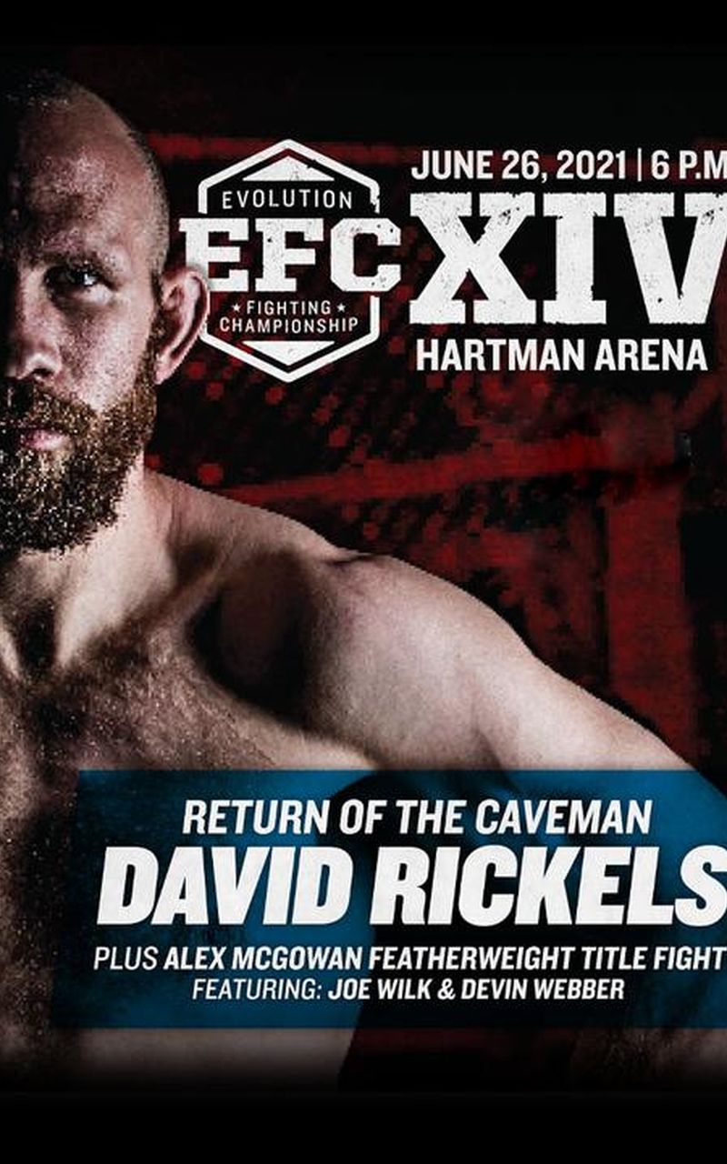 Evolution Fighting Championship XIV: David Rickels vs Justin Baesman ...