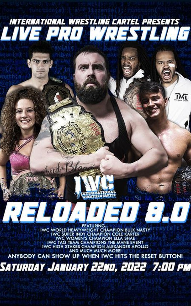 Iwc wrestling sale
