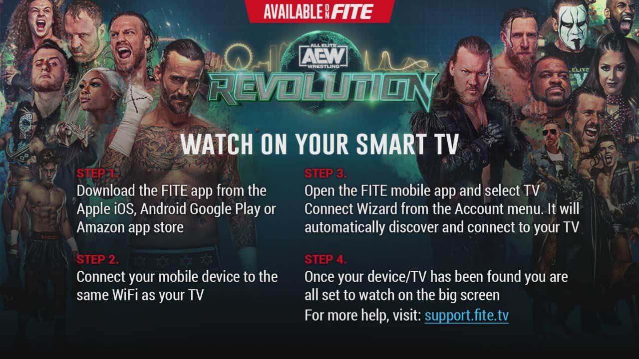 How To Watch AEW Revolution 2022