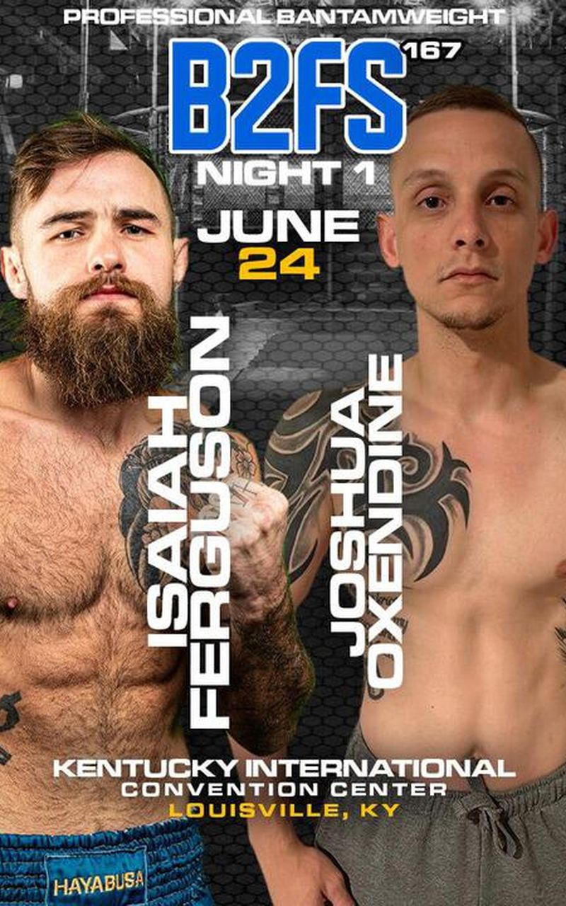 ▷ B2 Fighting Series 167: Louisville, Kentucky Night Official