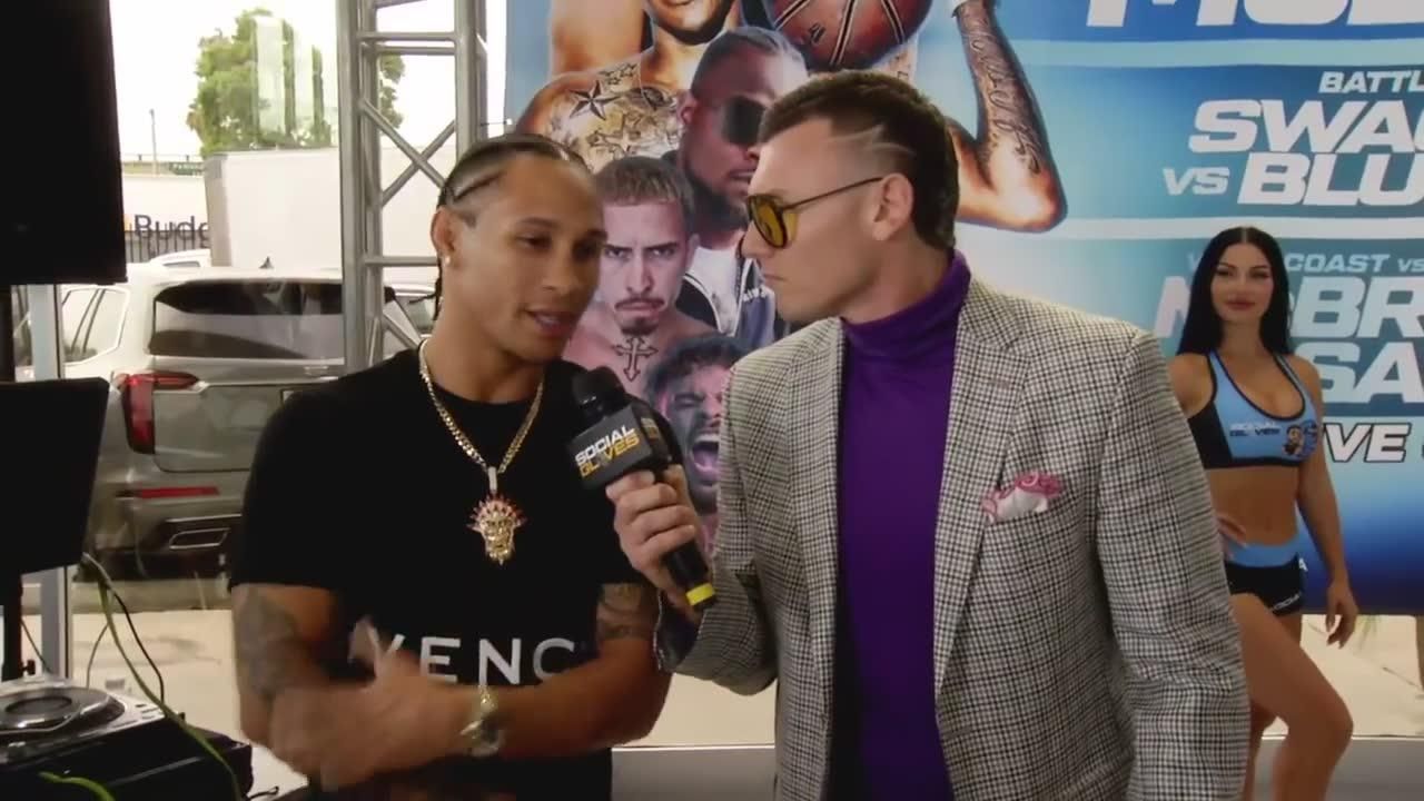 McBroom vs Gib Weigh In Official Free Replay TrillerTV Powered