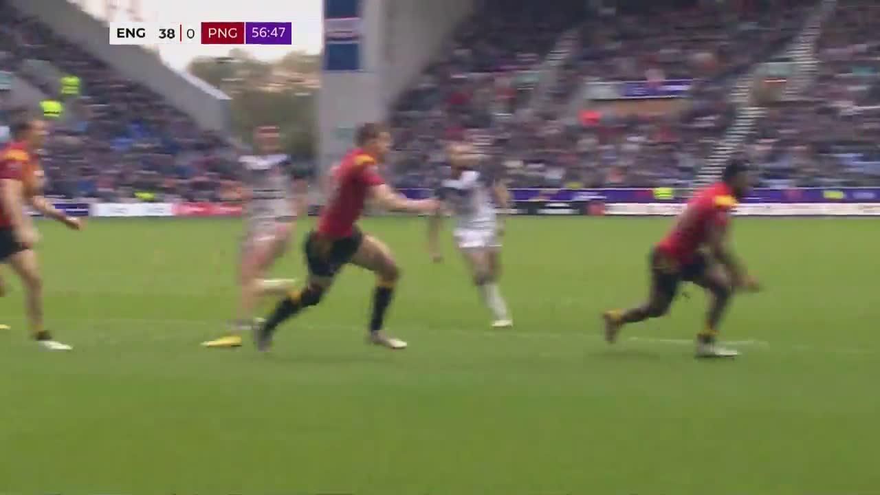 Men's Rugby League World Cup Quarters England vs Papua New Guinea