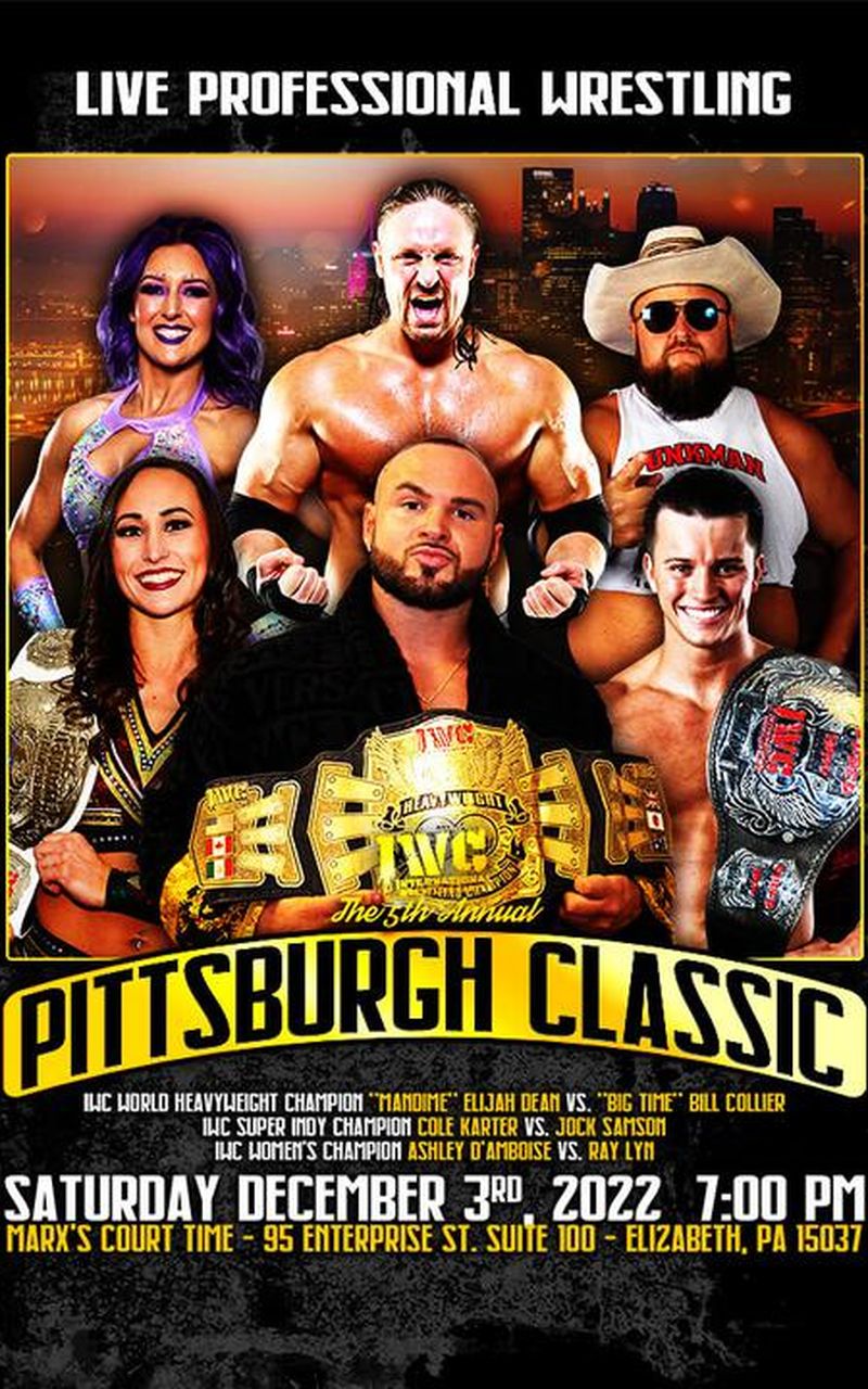 ▷ IWC: The 5th Annual Pittsburgh Classic - Official Replay