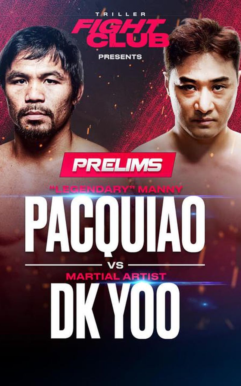 Manny Pacquiao vs DK Yoo Prelims Official Free Replay TrillerTV Powered by FITE