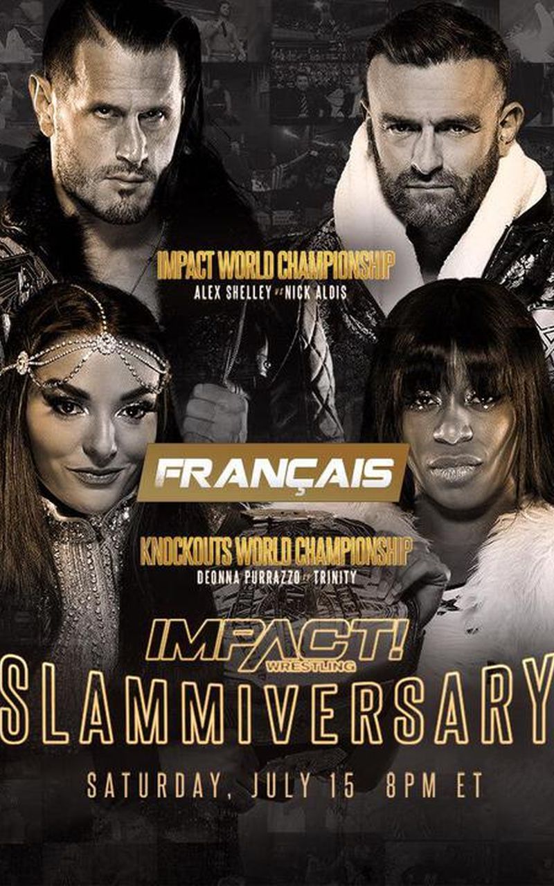 2022 Slammiversary 2021 Live Stream Poster Watch Slammiversary