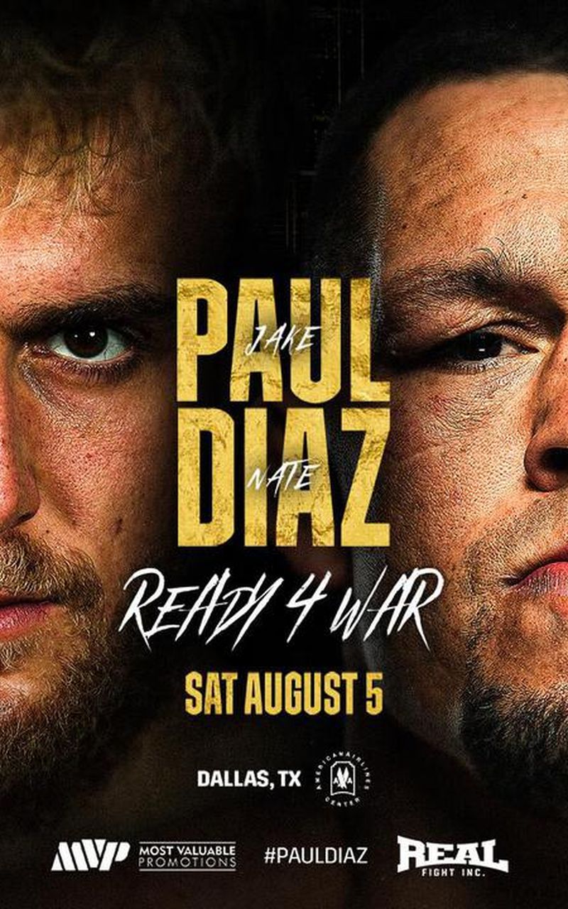 ▷ Jake Paul vs Nate Diaz: Ready War PPV Replay TrillerTV