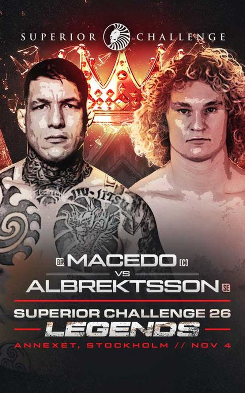 ▷ Superior Challenge 26: Ederson Macedo vs Karl Albrektsson