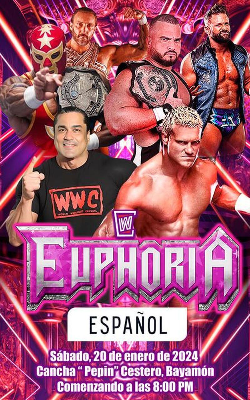 World Wrestling Council Euphoria 2024 (en Español) Official Replay
