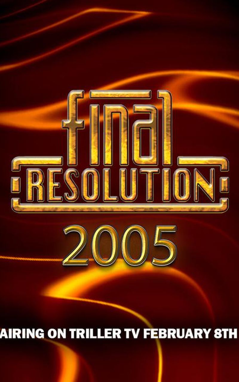 TNA Final Resolution 2005 Official Replay TrillerTV Powered by FITE