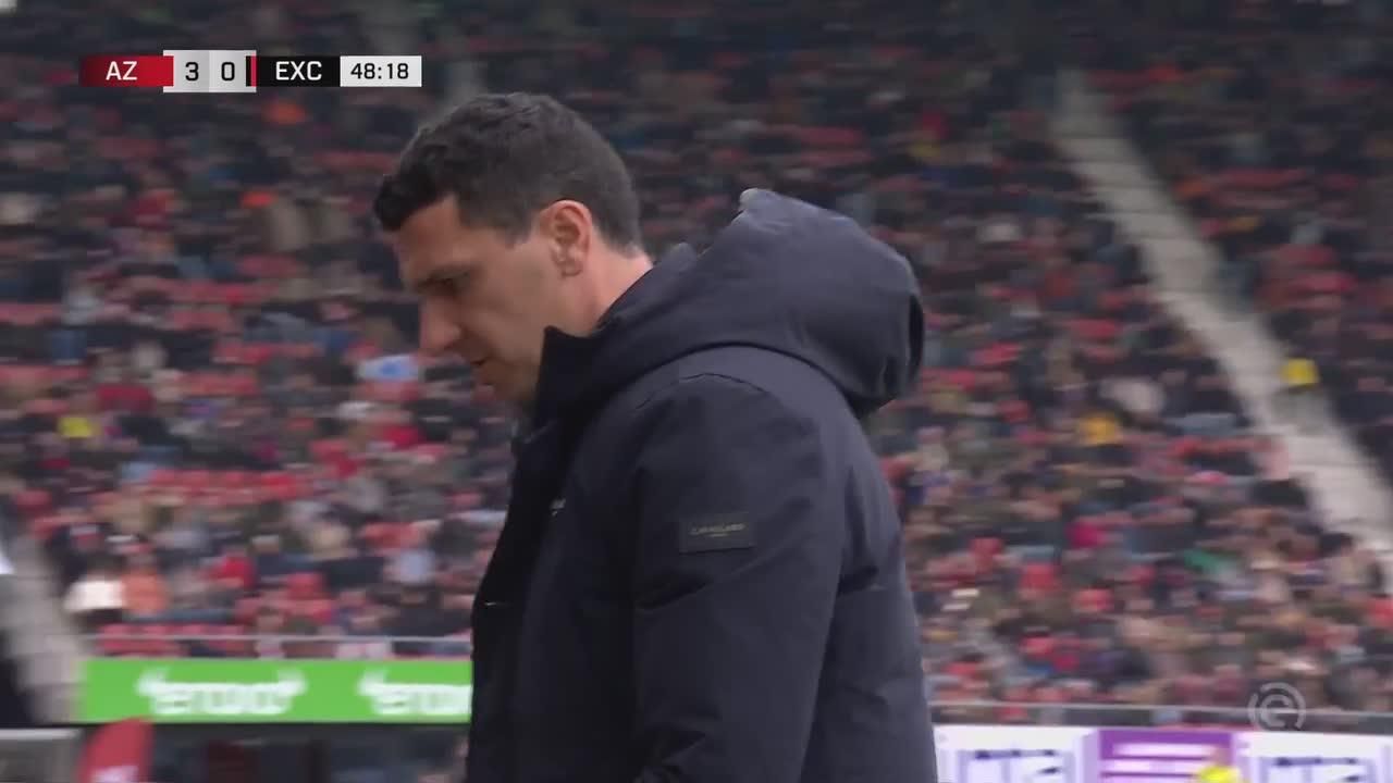 Eredivisie 2023/24: AZ Alkmaar vs Excelsior - Official Replay - TrillerTV