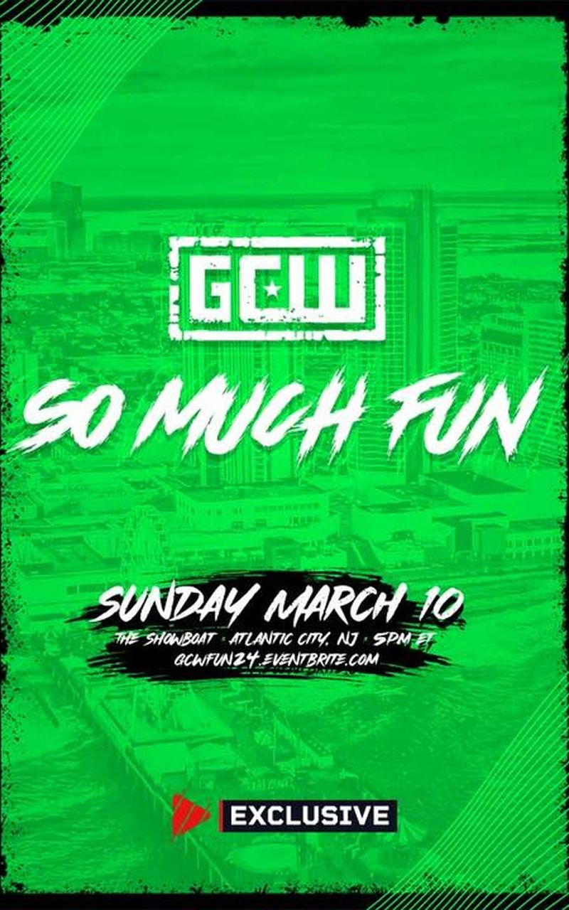 GCW So Much Fun 2024 Official Replay TrillerTV Powered by FITE