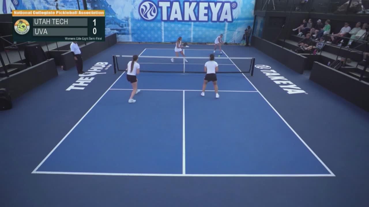Inaugural National Collegiate Pickleball Championship 2024, Day 3