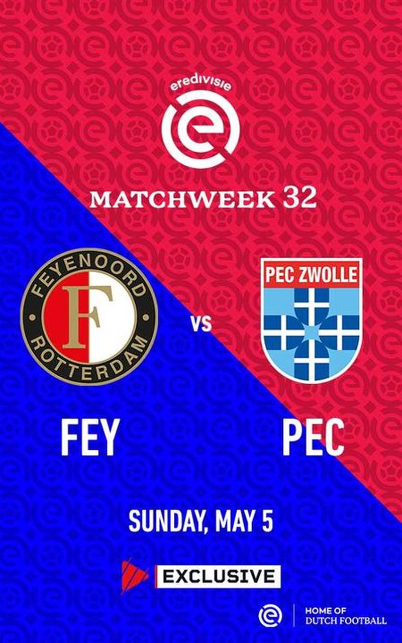 Eredivisie 2023/24 Feyenoord vs PEC Zwolle Official Replay TrillerTV
