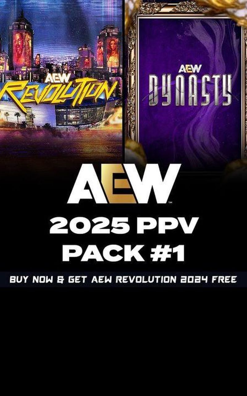 AEW 2025 PPV: Pack #1 (Revolution & Dynasty)