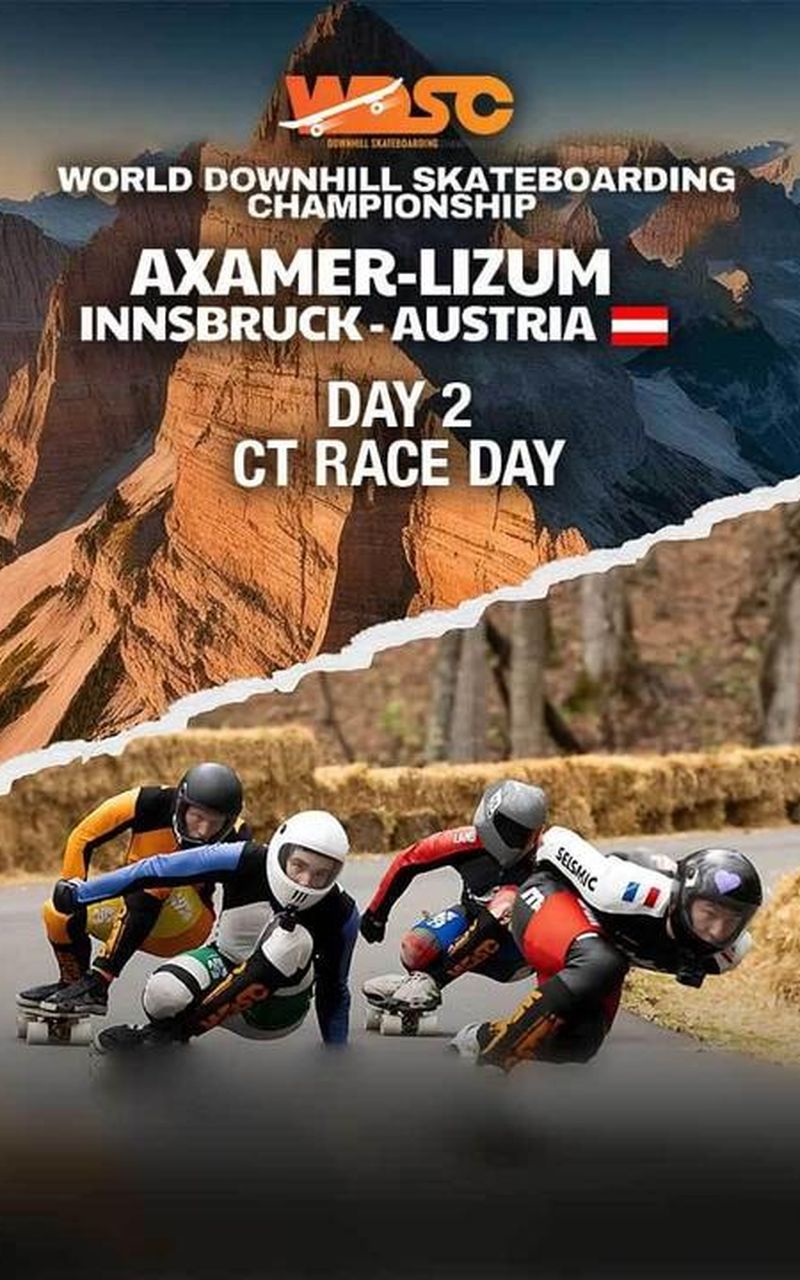 World Downhill Skateboarding Championship: Austria, Day 2 - CT Race Day