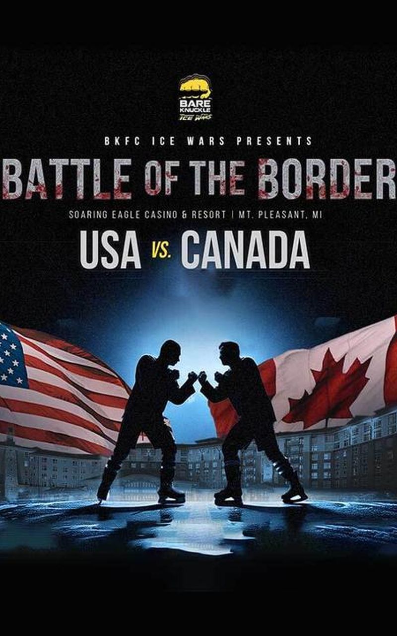 BKFC Ice Wars: Battle Of The Border - USA vs Canada