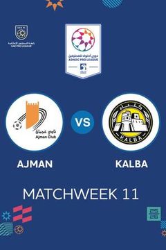 UAE Pro League 2025/26: Ajman vs Kalba on TrillerTV