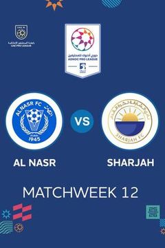 UAE Pro League 2025/26: Al Nasr vs Sharjah on TrillerTV