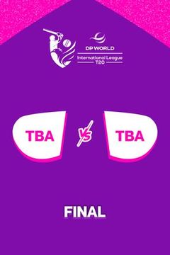 DP World International League T20 2025: Final on TrillerTV