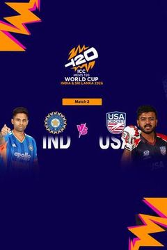 ICC Men’s Т20 World Cup 2026, Match 3: India vs USA on TrillerTV
