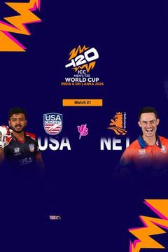 ICC Men's Т20 World Cup 2026, Match 21: USA vs Netherlands on TrillerTV