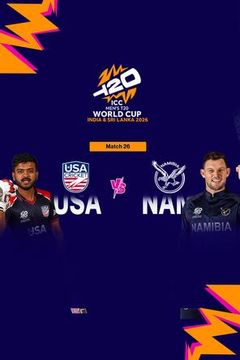 ICC Men's Т20 World Cup 2026, Match 26: USA vs Namibia on TrillerTV