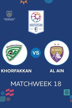 UAE Pro League 2025/26: Khorfakkan vs Al Ain on TrillerTV