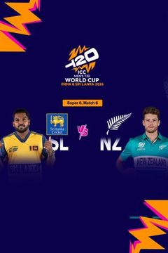 ICC Men's Т20 World Cup 2026, Super 8: Sri Lanka vs New Zealand on TrillerTV