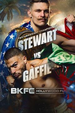 BKFC 87 Hollywood: Kai Stewart vs Nicolas Gaffie on TrillerTV
