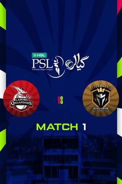 HBL Pakistan Super League 2026, Match 1: Lahore Qalandars vs Hyderabad Kingsmen on TrillerTV