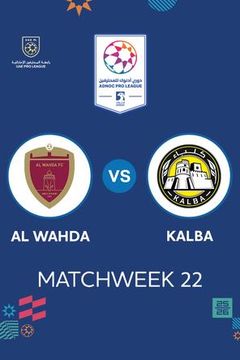 UAE Pro League 2025/26: Al Wahda vs Kalba on TrillerTV