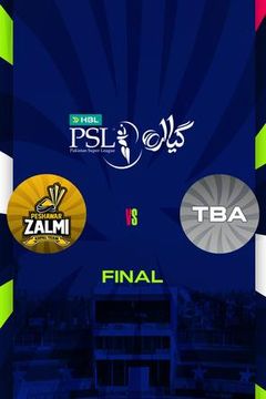 HBL Pakistan Super League 2026, Final: Peshawar Zalmi vs TBA on TrillerTV