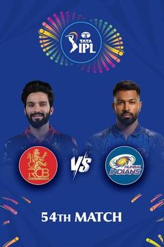 TATA IPL 2026, Match 54: Royal Challengers Bengaluru vs Mumbai Indians on TrillerTV