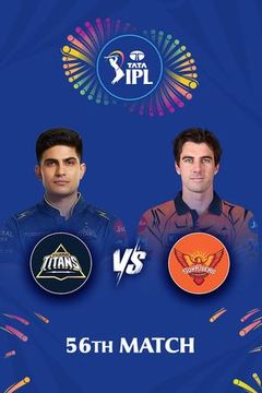 TATA IPL 2026, Match 56: Gujarat Titans vs Sunrisers Hyderabad on TrillerTV