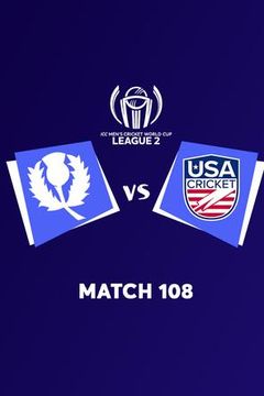 ICC Men's Cricket World Cup 23-27 League 2, Match 108: Scotland vs USA on TrillerTV
