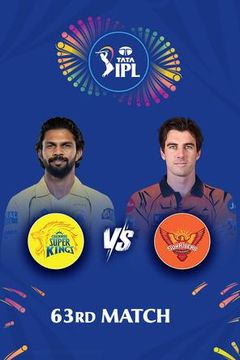 TATA IPL 2026, Match 63: Chennai Super Kings vs Sunrisers Hyderabad on TrillerTV