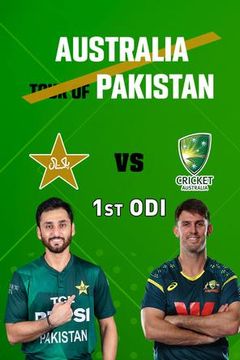 Australia tour of Pakistan 2026, 1st ODI on TrillerTV