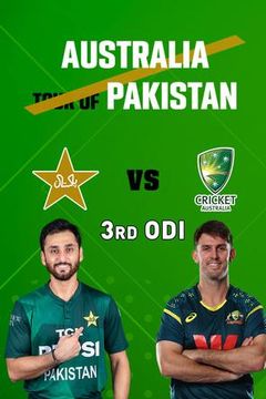 Australia tour of Pakistan 2026, 3rd ODI on TrillerTV