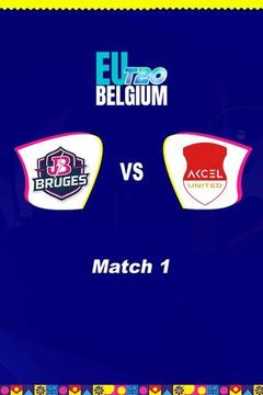 EUT20 Belgium 2026, Match 1: JB Bruges vs Akcel United Brussels on TrillerTV