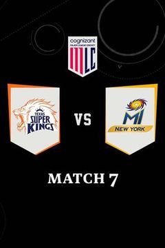 Cognizant Major League Cricket 2026, Match 7: Texas Super Kings vs MI New York on TrillerTV