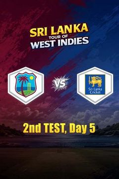 Sri Lanka tour of West Indies 2026, 2nd Test, Day 5 on TrillerTV