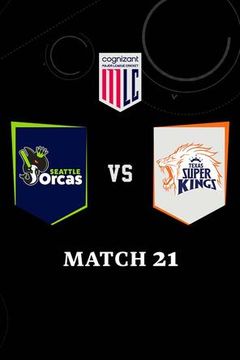 Cognizant Major League Cricket 2026, Match 21: Seattle Orcas vs Texas Super Kings on TrillerTV