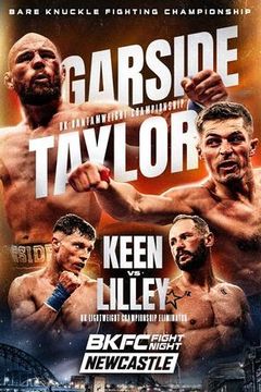 BKFC Fight Night Newcastle 2026: Lewis Garside vs Bradley Taylor on TrillerTV