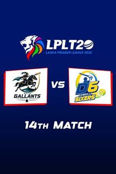 Lanka Premier League 2026, Match 14: Galle Gallants vs Dambulla Sixers on TrillerTV