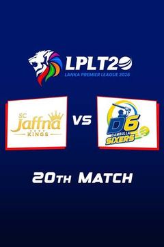 Lanka Premier League 2026, Match 20: Jaffna Kings vs Dambulla Sixers on TrillerTV