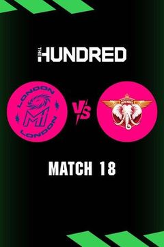 The Hundred Men 2026, Match 18: Mi London vs Manchester Super Giants on TrillerTV