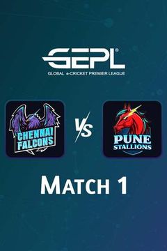 Global e-Cricket Premier League 2026, Match 1: Chennai Falcons vs Pune Stallions on TrillerTV