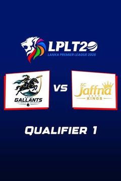 Lanka Premier League 2026 Qualifier 1: Galle Gallants vs Jaffna Kings on TrillerTV
