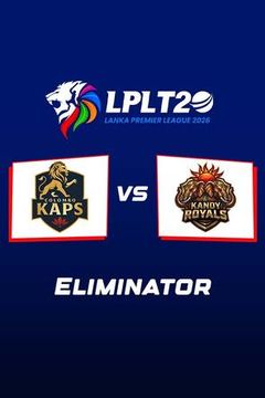 Lanka Premier League 2026 Eliminator: Colombo Kaps vs Kandy Royals on TrillerTV