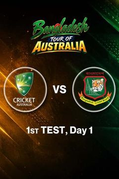 Bangladesh tour of Australia 2026, 1st Test, Day 1 on TrillerTV